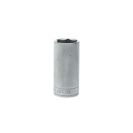 Teng Tools 3/8 in Drive, DEEP.SOCKETS.METRIC, M380617-C M380617-C